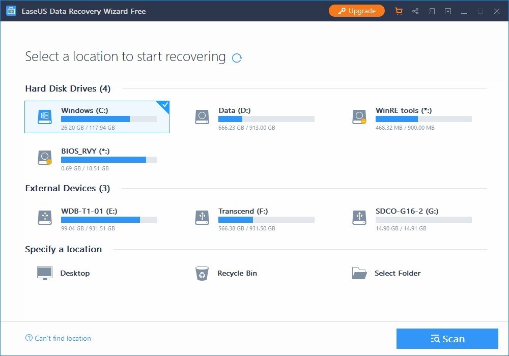 EaseUS Data Recovery Wizard 13.6 Crack & License Code Full Version
