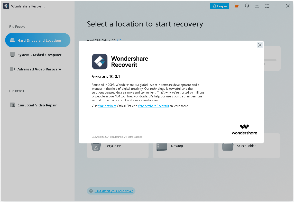Wondershare Recoverit 10.0.5.3 Crack & License Key Fully Latest 2022