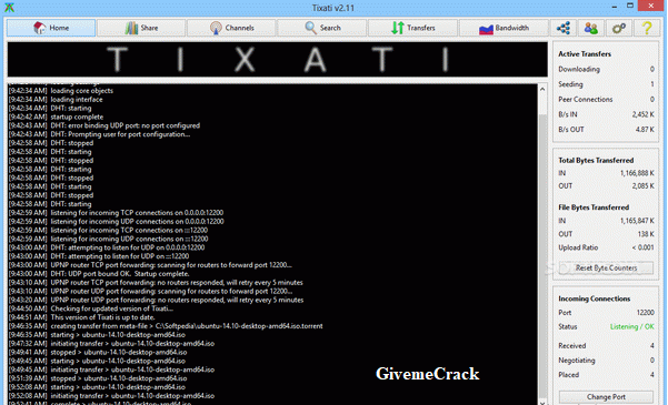 Tixati 2.88 Crack + Free Serial Keys Latest For Windows [X86/X64]
